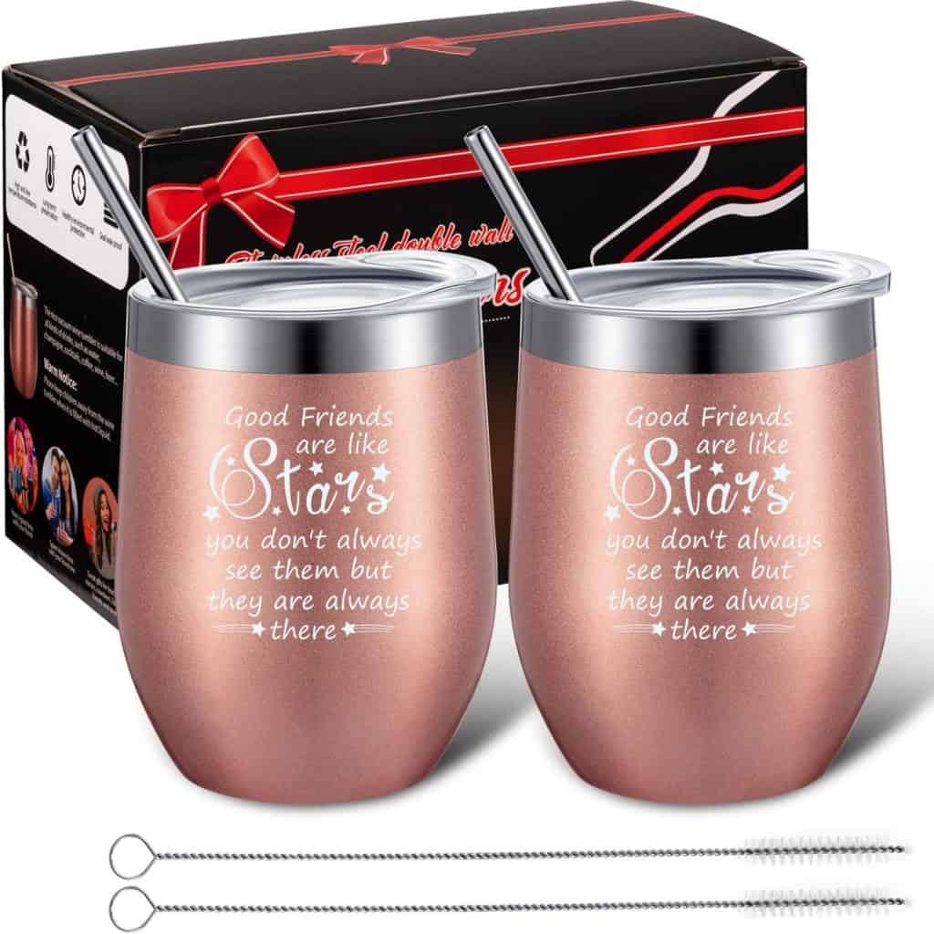 2 Pack Wine Tumbler Cup