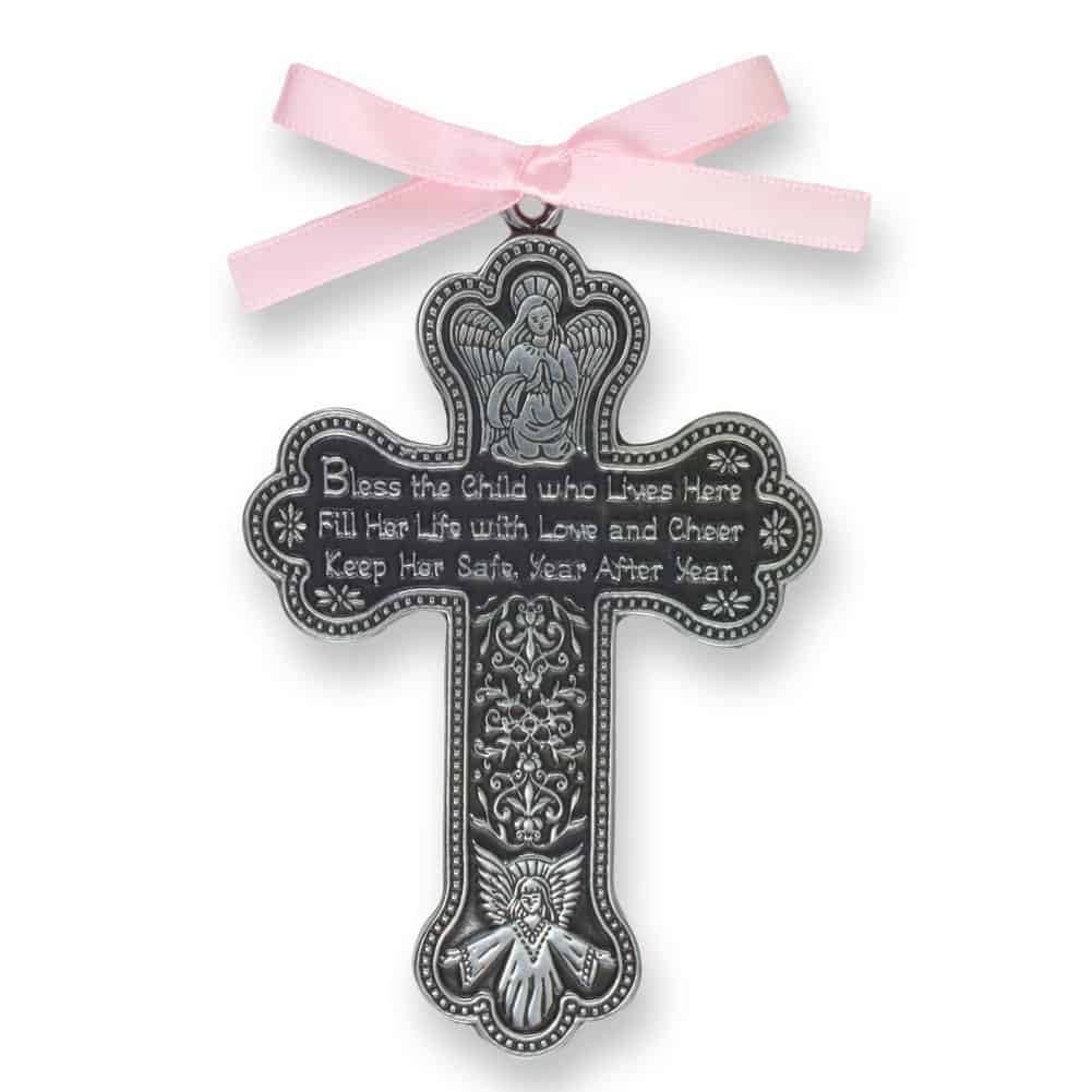 Angel Cross Crib Medal