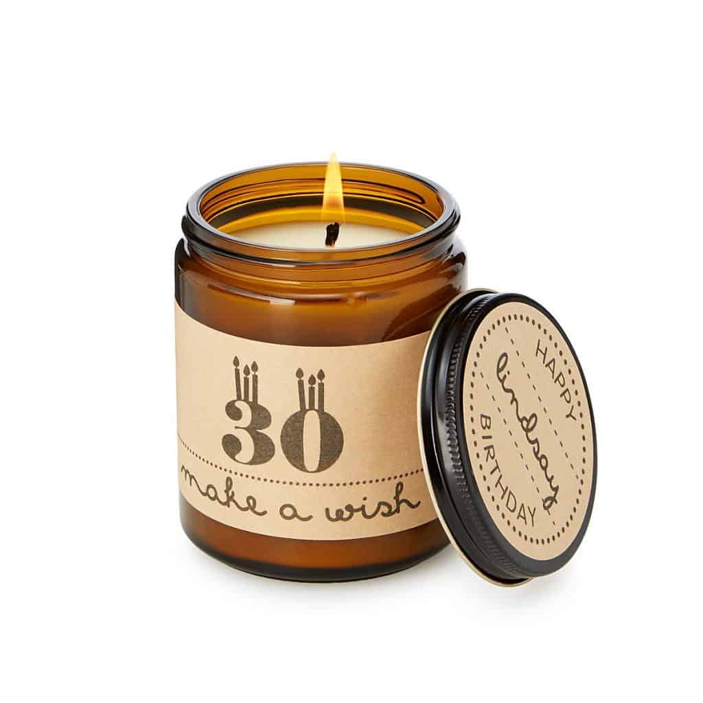 Personalized Birthday Candle