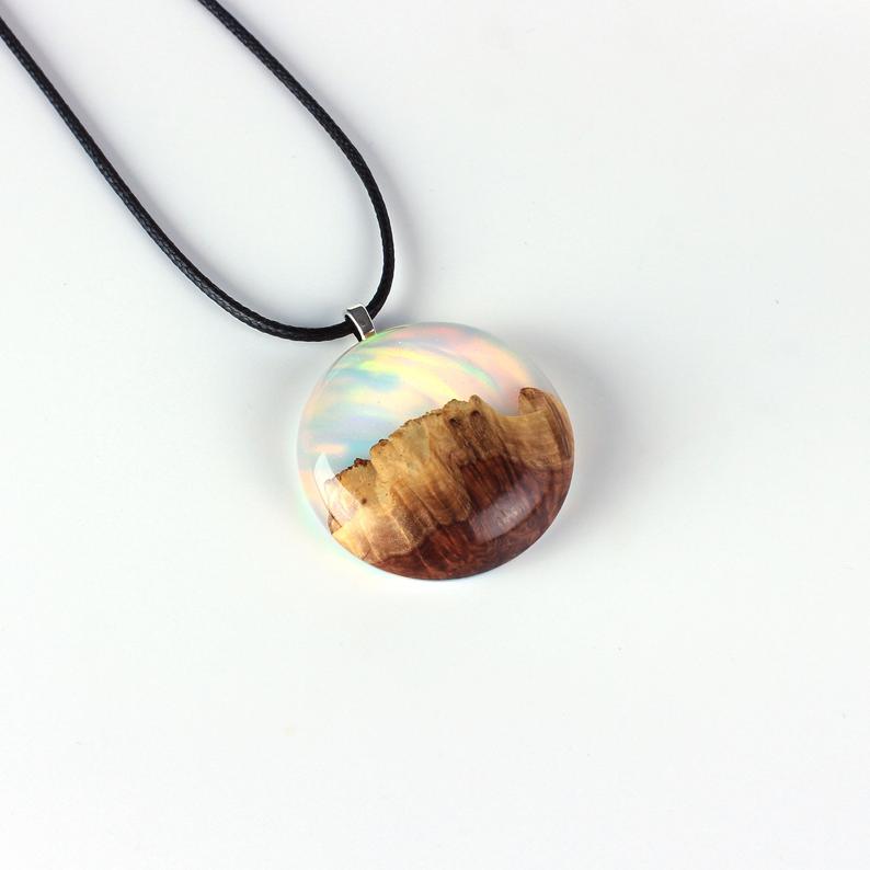 White Opal Pendant