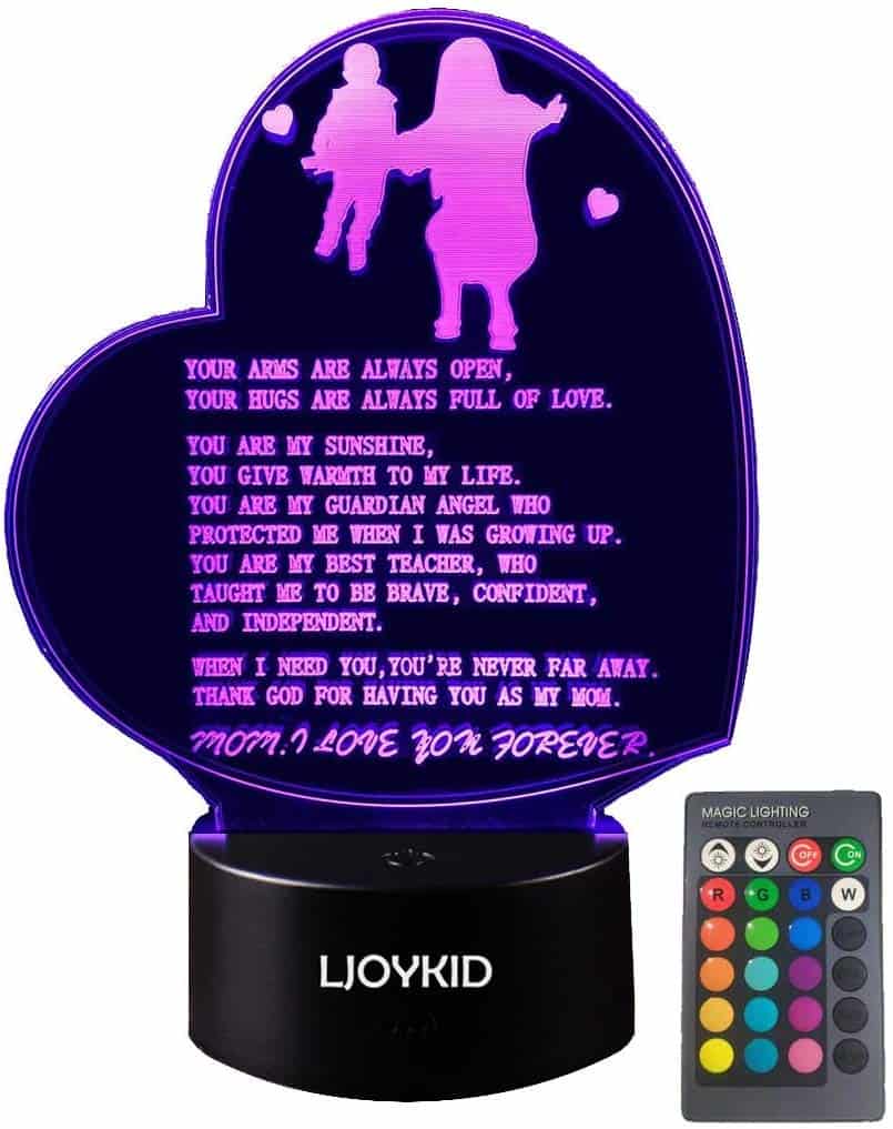 Heart-Shaped LED 3D Light