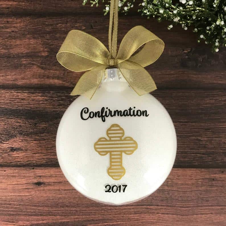 Personalized Confirmation Ornament