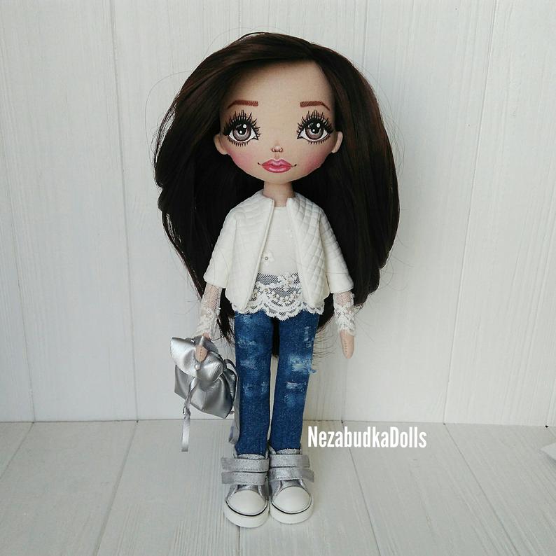 Personalized Textile Rag Doll