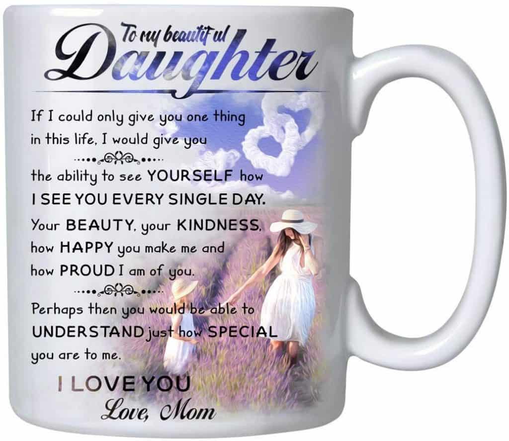 To My Daughter Coffee Mug
