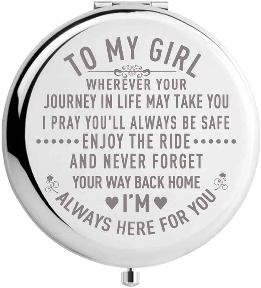 Travel Mirror Engraved