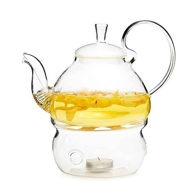 Glass Teapot & Warmer