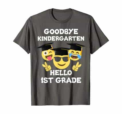Goodbye Kindergarten graduation T-shirt