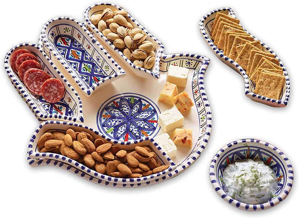 Kamsah 7 Piece Plate Set